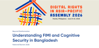Bridging gaps, building understanding: Countering FIMI in Asia DRAPAC 2026